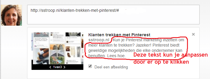 aanpassen LinkedIn update