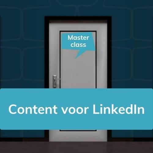 Masterclass LinkedIn content