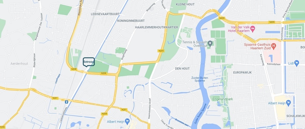 Sstroop Contentmarketing, Leidsevaart 574, Haarlem routebeschrijving