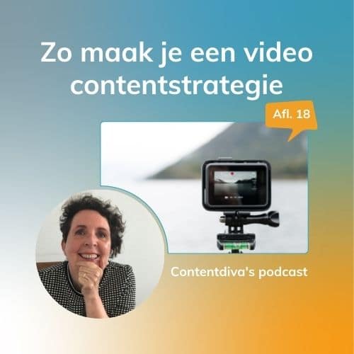 podcast over het maken van een goede video contentstrategie