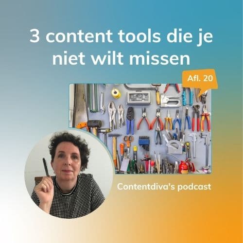 3 onmisbare content tools in je marketing | podcast