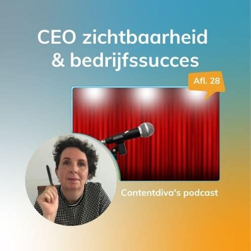 de relatie tussen de zichtbaarheid van een ondernemer / directeur en het bedrijfssucces | podcast