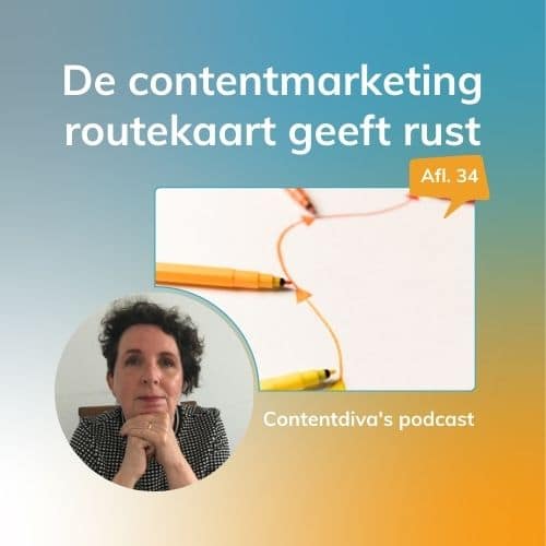 podcast over het maken van een marketing routekaart of stappenplan