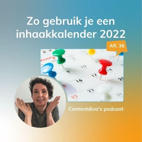 tips inhaakkalender gebruiken | podcast