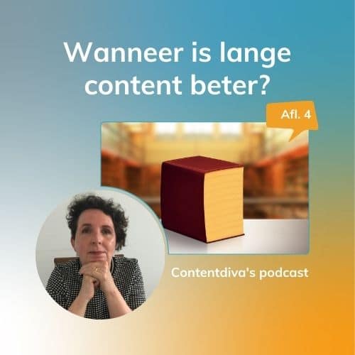 podcast waarin je hoort wanneer lange content beter is en bij welk doel