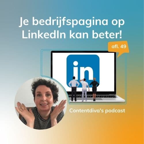 podcast met tips voor een LinkedIn bedrijfspagina