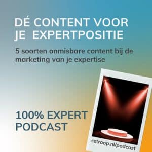 podcast onmisbare content bij expertisemarketing